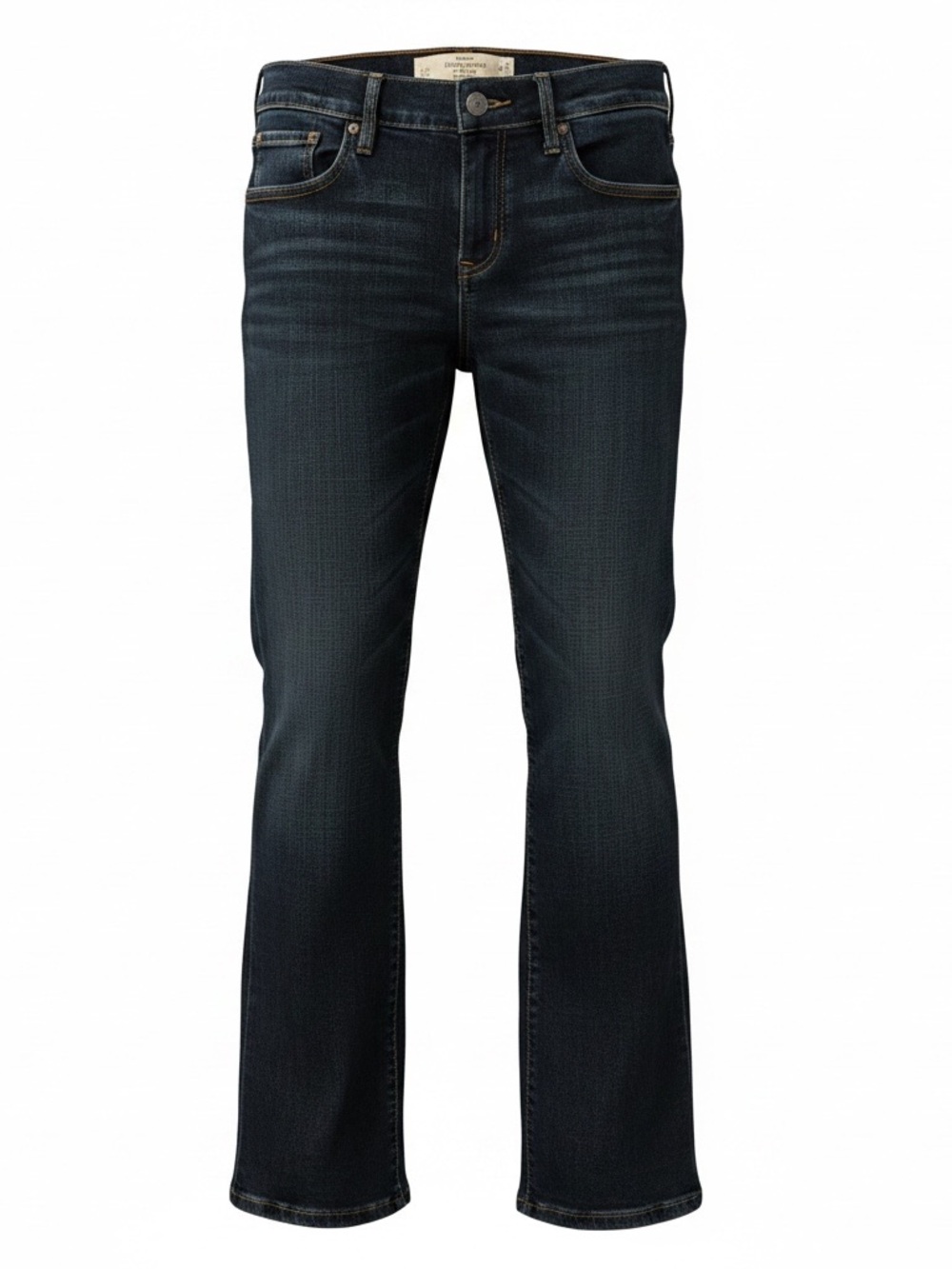 Classic Abercrombie Emma Bootcut Jeans Wash Straight-Leg Jeans - Dark Blue